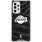 NBA Los Angeles Lakers Black Animal Print Galaxy A53 5G Clear Case