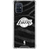NBA Los Angeles Lakers Black Animal Print Galaxy A71 5G Clear Case