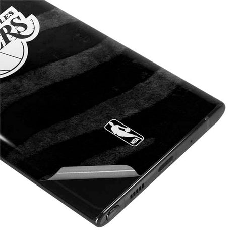 NBA Los Angeles Lakers Black Animal Print Galaxy Note 10 Plus Skin