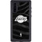 NBA Los Angeles Lakers Black Animal Print Galaxy Note 10 Waterproof Case