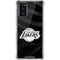 NBA Los Angeles Lakers Black Animal Print Galaxy Note20 5G Clear Case