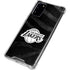 NBA Los Angeles Lakers Black Animal Print Galaxy Note20 5G Clear Case