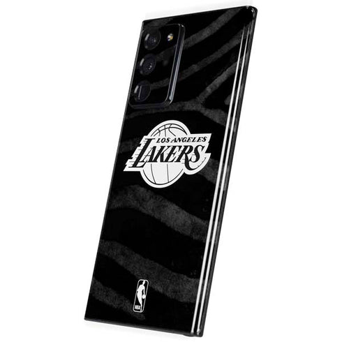 NBA Los Angeles Lakers Black Animal Print Galaxy Note20 Ultra 5G Skin