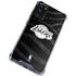 NBA Los Angeles Lakers Black Animal Print Galaxy S20 FE Clear Case