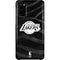 NBA Los Angeles Lakers Black Animal Print Galaxy S20 Lite Case