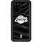 NBA Los Angeles Lakers Black Animal Print Galaxy S20 Plus Waterproof Case