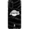 NBA Los Angeles Lakers Black Animal Print Galaxy S20 Pro Case