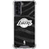 NBA Los Angeles Lakers Black Animal Print Galaxy S21 5G Clear Case