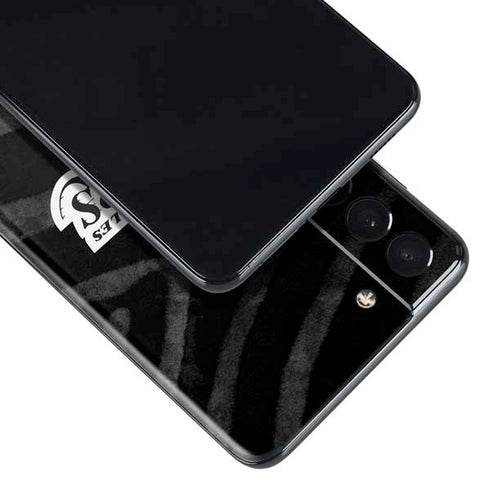 NBA Los Angeles Lakers Black Animal Print Galaxy S21 5G Skin