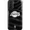 NBA Los Angeles Lakers Black Animal Print Galaxy S21 FE Pro Case