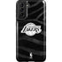 NBA Los Angeles Lakers Black Animal Print Galaxy S21 FE Pro Case