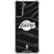NBA Los Angeles Lakers Black Animal Print Galaxy S21 Plus 5G Clear Case