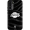 NBA Los Angeles Lakers Black Animal Print Galaxy S22 Plus Pro Case