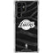 NBA Los Angeles Lakers Black Animal Print Galaxy S22 Ultra Clear Case