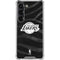 NBA Los Angeles Lakers Black Animal Print Galaxy S23 Clear Case