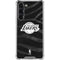 NBA Los Angeles Lakers Black Animal Print Galaxy S23 Plus Clear Case