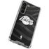 NBA Los Angeles Lakers Black Animal Print Galaxy S23 Plus Clear Case