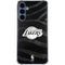 NBA Los Angeles Lakers Black Animal Print Galaxy S24 Clear Case