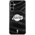 NBA Los Angeles Lakers Black Animal Print Galaxy S24 Plus Clear Case
