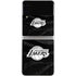 NBA Los Angeles Lakers Black Animal Print Galaxy Z Flip3 5G Skin