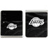 NBA Los Angeles Lakers Black Animal Print Galaxy Z Flip3 5G Skin