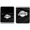 NBA Los Angeles Lakers Black Animal Print Galaxy Z Flip4 5G Skin