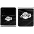 NBA Los Angeles Lakers Black Animal Print Galaxy Z Flip4 5G Skin