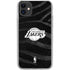 NBA Los Angeles Lakers Black Animal Print iPhone 11 Clear Case