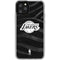 NBA Los Angeles Lakers Black Animal Print iPhone 11 Pro Clear Case