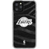 NBA Los Angeles Lakers Black Animal Print iPhone 11 Pro Clear Case