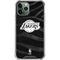 NBA Los Angeles Lakers Black Animal Print iPhone 11 Pro Max Clear Case