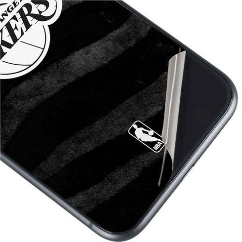 NBA Los Angeles Lakers Black Animal Print iPhone 11 Skin