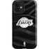 NBA Los Angeles Lakers Black Animal Print iPhone 12 Impact Case