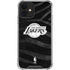 NBA Los Angeles Lakers Black Animal Print iPhone 12 Mini Clear Case