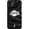 NBA Los Angeles Lakers Black Animal Print iPhone 12 Mini Lite Case