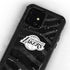 NBA Los Angeles Lakers Black Animal Print iPhone 12 Mini Waterproof Case