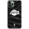 NBA Los Angeles Lakers Black Animal Print iPhone 12 Pro Max Clear Case