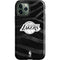 NBA Los Angeles Lakers Black Animal Print iPhone 12 Pro Max Impact Case