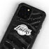NBA Los Angeles Lakers Black Animal Print iPhone 12 Pro Waterproof Case