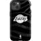 NBA Los Angeles Lakers Black Animal Print iPhone 13 Impact Case