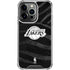 NBA Los Angeles Lakers Black Animal Print iPhone 13 Pro Clear Case