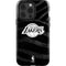 NBA Los Angeles Lakers Black Animal Print iPhone 13 Pro Impact Case