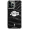 NBA Los Angeles Lakers Black Animal Print iPhone 13 Pro Max Clear Case
