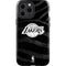 NBA Los Angeles Lakers Black Animal Print iPhone 13 Pro Max Impact Case