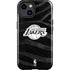 NBA Los Angeles Lakers Black Animal Print iPhone 15 Plus Impact Case
