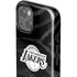 NBA Los Angeles Lakers Black Animal Print iPhone 15 Plus Impact Case