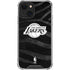 NBA Los Angeles Lakers Black Animal Print iPhone 15 Plus Clear Case