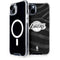 NBA Los Angeles Lakers Black Animal Print iPhone 14 Plus MagSafe Case