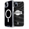 NBA Los Angeles Lakers Black Animal Print iPhone 15 Plus MagSafe Case