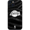 NBA Los Angeles Lakers Black Animal Print iPhone 14 Plus Skin